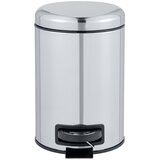 Wenko koš za smeće s pedalom u srebrnoj boji Leman Shiny, 3 l | shoptok.hr