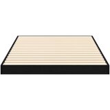  Krevet s daskama Crni hrast 80 x 200 cm Konstruirano drvo | shoptok.hr