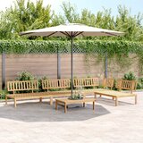 vidaXL 5-dijelni set vrtnih sofa od paleta od masivnog drva bagrema | shoptok.hr