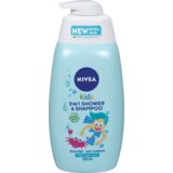 Nivea kids šampon & kupka dečija plava 500ML | ePonuda.com