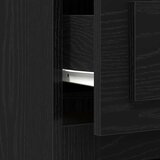  Stol s ladicama Crni hrast 50 x 115 x 75 cm Konstruirano drvo | shoptok.hr