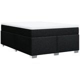  Krevet s oprugama i madracem crni 140x200 cm od tkanine | shoptok.hr