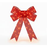  Ukrasna 3D LED mašna – 120 cm – crvena | shoptok.hr