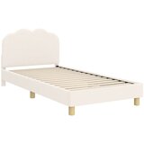  za djecu s uzglavljem Krem 90 x 190 cm Bouclé | shoptok.hr