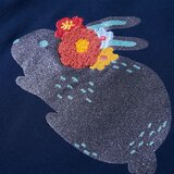  Dječja majica dugih rukava modra 116 | shoptok.hr