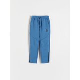 Reserved - Sportske jogger hlače s patentnim zatvaračima - steel blue | shoptok.hr
