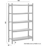 Bessagi Home stoječ regal jasmin, masiven, naravne barve | Shoptok.si