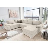 Premium Living Sedežna Garnitura Terana, Krem, Ležišče, Predal | Shoptok.si