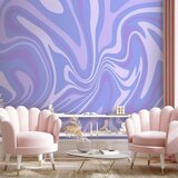  Foto tapeta - Purple Composition - Abstract Background in Violet-Purple-Lavender Hues 400x280 | shoptok.hr