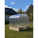  Modularni čelični plastenik Flora,6 mx2.64m, samo okvir, razmak između lukova 1m, s povišenim gredicama Cijene