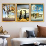 Wallity Set uramljenih slika 3AC_UN62323, 3 Dela | ePonuda.com