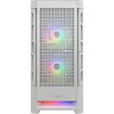 Cougar | Case Airface RGB White | PC Case | Mid Tower / Mesh Front Panel / 2 x 140mm ARGB Fans / 1x 120mm ARGB Fan / TG Left Panel / White - CGR-5ZD1W-AIR-RGB | Shoptok.si