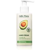 Folk & Flora Avocado Oil hranilna krema za roke 150 ml | Shoptok.si