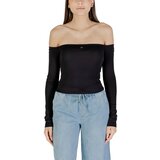 Tommy Hilfiger Majice z dolgimi rokavi TJW SLIM ESSENTIAL B DW0DW20919 Črna | Shoptok.si