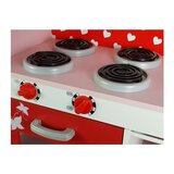 Lean_Toys Lesena kuhinja Jola, hladilnik, mikrovalovna pečica, odpiralni elementi | Shoptok.si