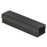 Kanalica za LED traku 16x12mm Al nadgradna 2m crna Green Tech | Eponuda.ba