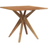 Vrtni stol četvrtasti 85x85x75 cm od masivnog bagremovog drva - 85 x 85 x 75 cm 1 | shoptok.hr