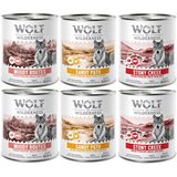  10% popust! Mokra pasja hrana Wolf of Wilderness mešana pakiranja - 6 x 800 g: SENIOR - z veliko sveže perutnine mešano pakiranje | shoptok.hr