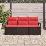  Set sofe 3 pcs Smeđa poliratan | Eponuda.com