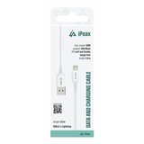 Swissten iPEAX KABEL TPU USB-A/LIGHTNING 1M, 30W, USB 2.0 Ultra otporan, bijeli | shoptok.hr