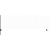 vidaXL 11 kosov U-kanal ograjnih stebrov Siva 80 cm jeklo, Hemizonska ograja Siva 0.8x50 m jeklo | Shoptok.si
