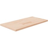 vidaXL Kopalniški pult 100x40x2,5 cm neobdelana trdna hrastovina Cene