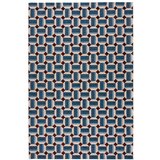 Flair Rugs Plavi tepih 120x170 cm Lennox Geometric – | shoptok.hr