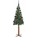  Mršavo božićno drvce Zelena 150 cm PVC i čvrsto drvo bora | shoptok.hr