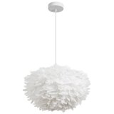 Brilagi Luster na sajli FEATHER 3xE27/40W/230V Ø 50 cm bela | Eponuda.com