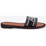 Boto Women's Flat Sandals With Decoration Amore Black Avelina | Shoptok.si