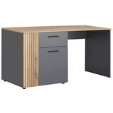 Mömax pisalna miza cadix, antracit, barva hrasta | Shoptok.si