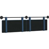  Držeće uzglavlje Zidne Jednobojno Plava 190 x 55 x 5 cm tkanina - Plava 180 cm bez LED svjetla | shoptok.hr