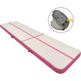  Strunjača na napuhavanje s crpkom 600 x 100 x 20 cm PVC roza | shoptok.hr