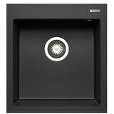 Pyramis Vgradno korito Istros (Š x Do: 46 x 50 cm, Karbon) | Shoptok.si