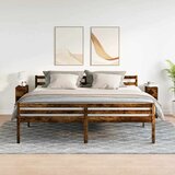 vidaXL Noćni ormarići s ladicom 2 kom dimljeni hrast 20x36x60 cm | shoptok.hr