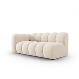 Micadoni Home kremno bel modul za sedežno garnituro (levi kot) lupine | Shoptok.si