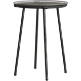 vidaXL Komplet za jedilnico v vrtu z blazino 3 pcs Črna, antracit | Shoptok.si