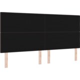  LED Naslonjalo za posteljo Temno rjava 100 cm Tekstil, (22051431) | Shoptok.si