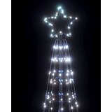 vidaXL LED božićno drvce 550 LED hladno bijelo 304 cm | shoptok.hr