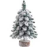 Mini dekorativno božićno drvce sa snijegom na deblu 60 x 16 cm | Shoptok.si