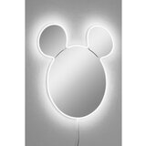 Hanah home ogledalo sa led osvetljenjem mickey silver white