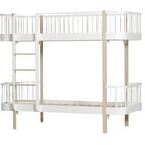 Oliver Furniture® pograd original bunk bed 90x200 white/oak | Shoptok.si