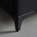 Mömax Postelja Z Vzmetnico Jerry, Črna, 100x200 | Shoptok.si