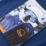  Dječja majica dugih rukava traper-plava 128 | shoptok.hr