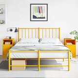 vidaXL Noćni ormarići 2 kom boja senfa 34 5 x 39 x 62 cm čelični Cijene