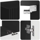  Komplet TV omaric 2 pcs Črna Konstruiran les, (5000132353) | Shoptok.si
