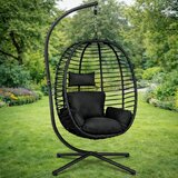  Viseća stolica - crna | shoptok.hr