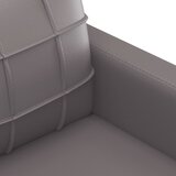  3-dijelni set sofa s jastucima sivi od umjetne kože | Eponuda.com