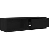 vidaXL TV ormarić crni hrast 100x31x25,5 cm konstruirano drvo | shoptok.hr