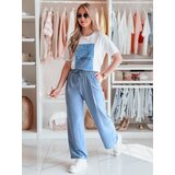 DStreet Spodnie damskie wide leg MILLIVIO niebieskie | shoptok.hr